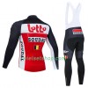 Fietskleding (Fietsshirt Lange Mouw + Lange Koersbroek) 2020 Lotto-Soudal N002 Winter Thermal Fleece